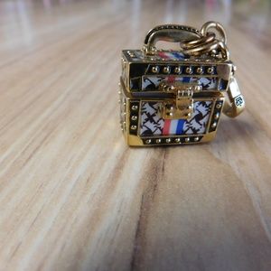 Juicy Couture Train Luggage Charm